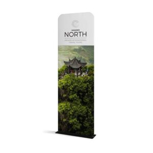 Brandstand WaveLine Fabric Banner Stand