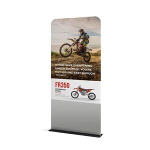 Brandstand WaveLine Banner Stand