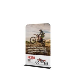 Brandstand WaveLine Fabric Banner Stand