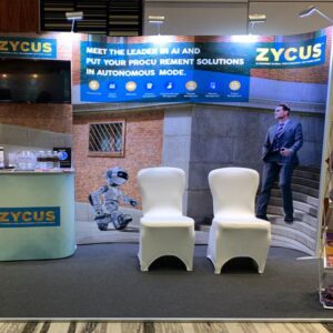 Exhibition Stand Rental Package 1: ISOframe Wave Backdrop Rental