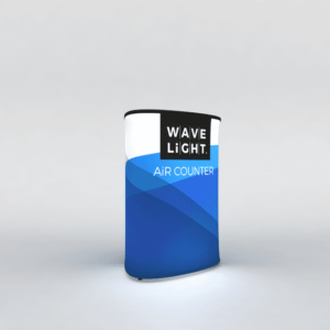 WaveLight Air Triangular Counter: 65cmW x 63cmD x 97cmH