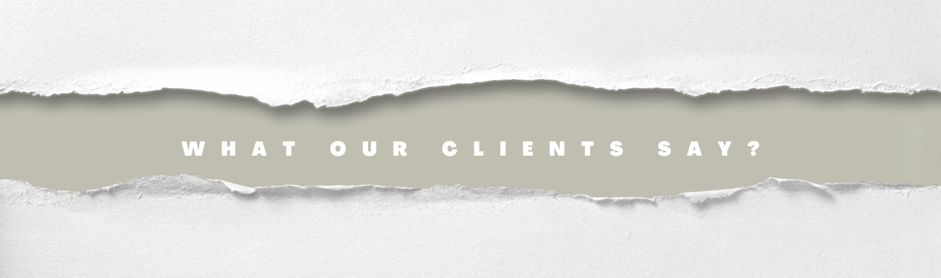 what our clients say